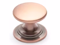 WINDSOR Round Knob - Antique Copper