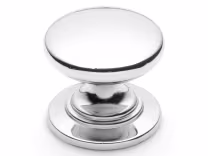 WINDSOR Round Knob - Chrome