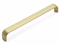 Camden D Handle in Satin Brass 160 centres