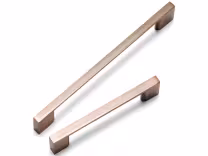 SLIM SQUARE D Handle - Antique Copper
