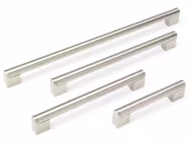 BLOCK T BAR Bar Handle - Brushed Nickel