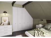 Helmsley Bedroom inframe shaker style replacement fitted wardrobe doors