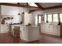 Cream White Paris Shaker country style kitchen replacement kitchen cabinets, doors and drawer fronts. 
