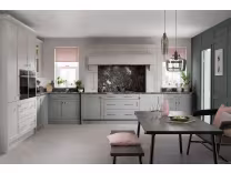 Hunton Dust Grey and Dove Grey Shaker kitchen
