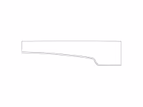 arched bridging pelmet right