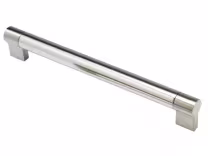 Key Bar Handle in brushed nickel