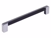 Mellizo Handle in chrome and black