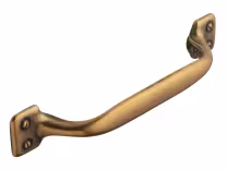 Belgrave Pull Handle in aged brass