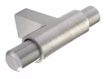 Leeming T Handle, Brushed Stainless Steel Central hole centre