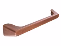 Hoxton D Handle in aged copper
