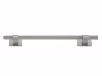 Knurled Bar Handle in stainless steel