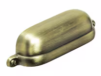 Harton Cup Handle in aged brass