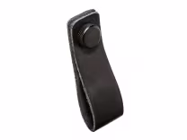 Jeaker Loop Handle in Black leather