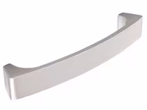 Burton Bow Handle in brushed stainless steel effect