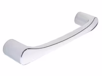 Moss D handle in chrome