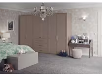 Balmoral super matt stone grey bedroom