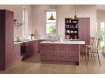 Super Matt Rusty Red Cordoba kitchen