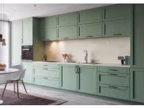 Valencia Painted Oak Reed Green Kitchen