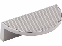 Barrington Eclipse Ribbed in polished nickel