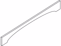 Arched Pelmet MTM
