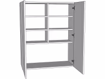 Medium Breakfast Unit B with doors/drawer fronts