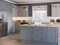 Aldridge kitchen in supermatt denim
