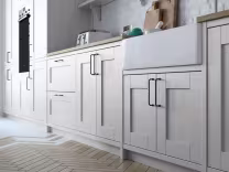 Madison light oak and ivory kitchen