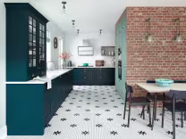 Madison light oak and ivory kitchen