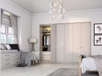 Carrick Shaker bedroom replacement fitted wardrobe