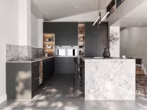 Porter Matt kitchen in graphite 