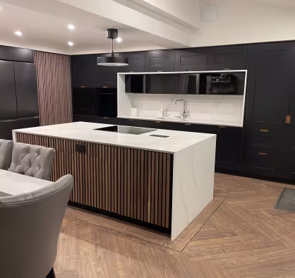 finished kitchen renovation 