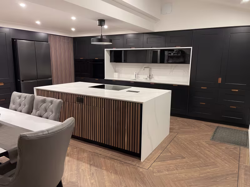 finished kitchen renovation 