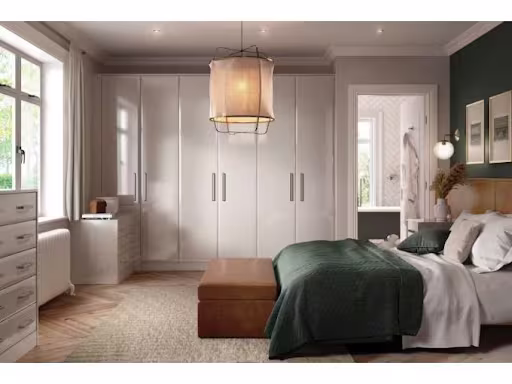 Beige bedroom