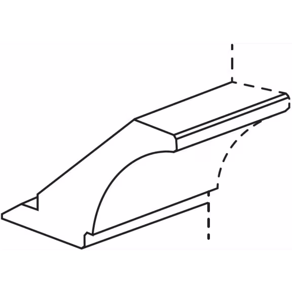 Mornington Shaker Cornice 70x3030x108mm