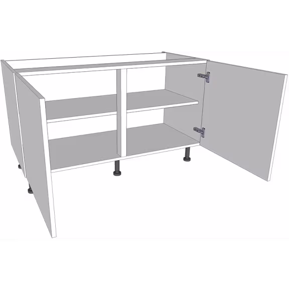 Highline low level kitchen base carcass with doors/drawer fronts
