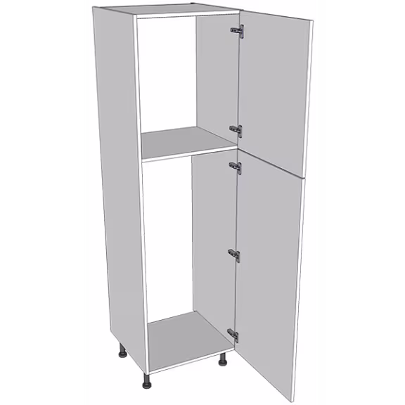 Medium fridge freezer housing carcass 1970mm high with doors/drawer fronts