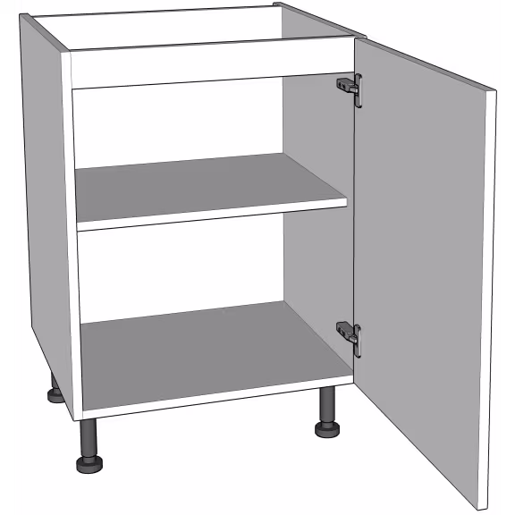 Highline single sink base unit with doors/drawer fronts