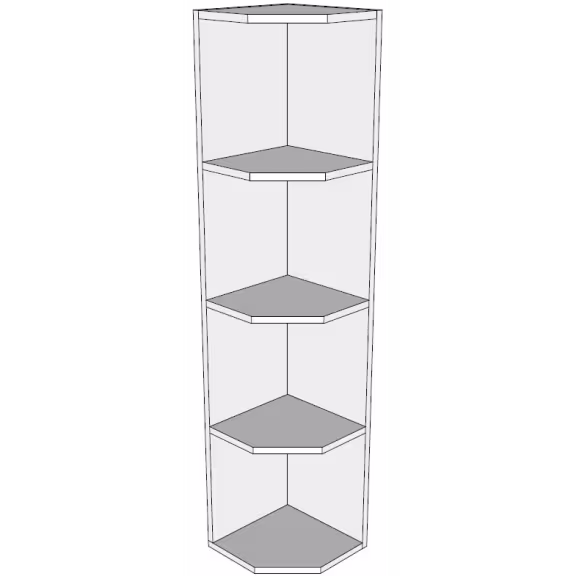 Wall End Quad kitchen unit (Open End)