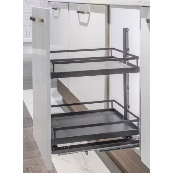 Kesseböhmer Dispensa Junior Anthracite Style Base Pull-out