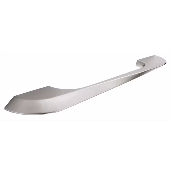 Ryton D Handle in brushed stainless steel