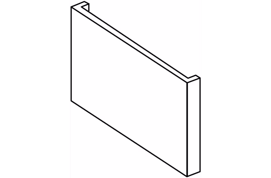 Hunton PTO End panel 325x960x18mm