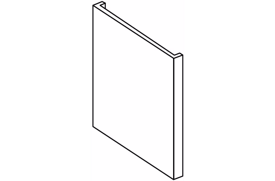 Hunton PTO End panel 685x1200x18mm