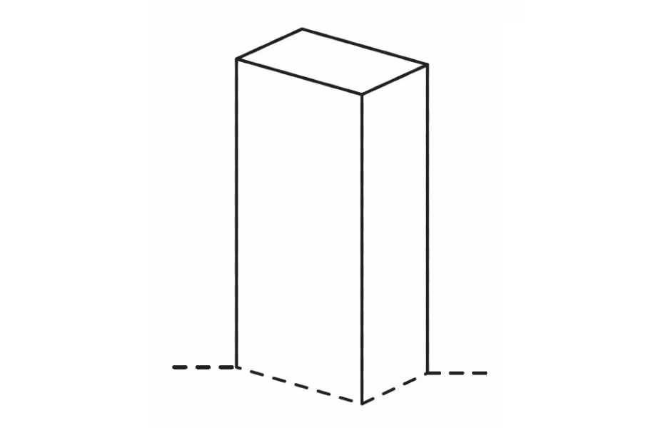 Milbourne PTO Frame profile 1500x36x22mm