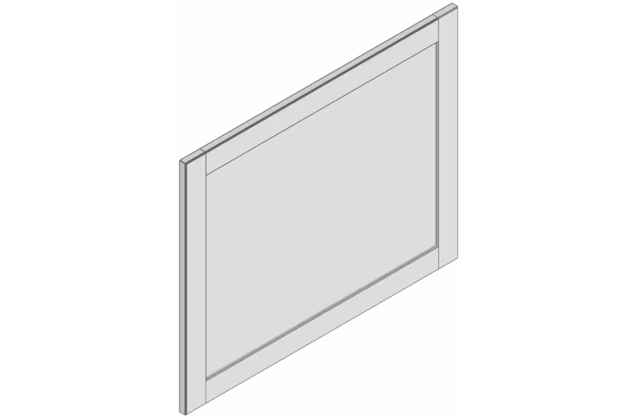 Aldana Framed End Panel (island)*