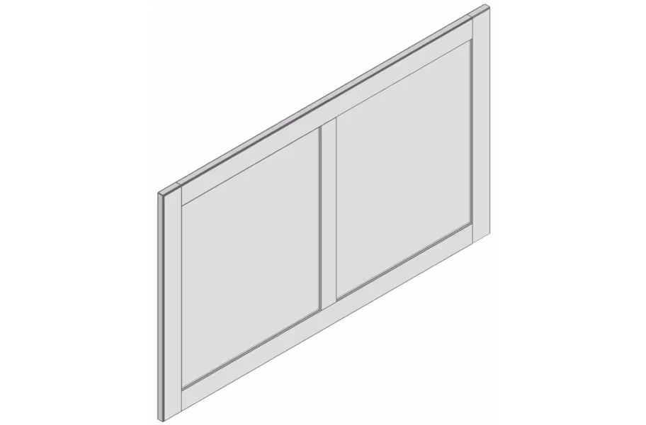Aldana Framed End Panel (island)*