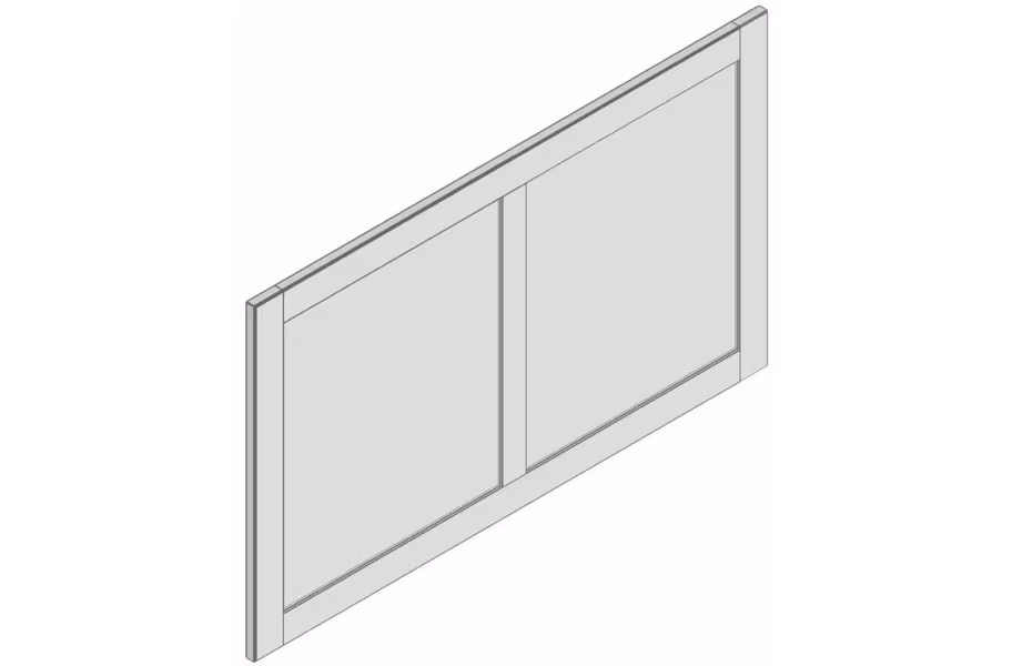 Aldana Framed End Panel (larder)*