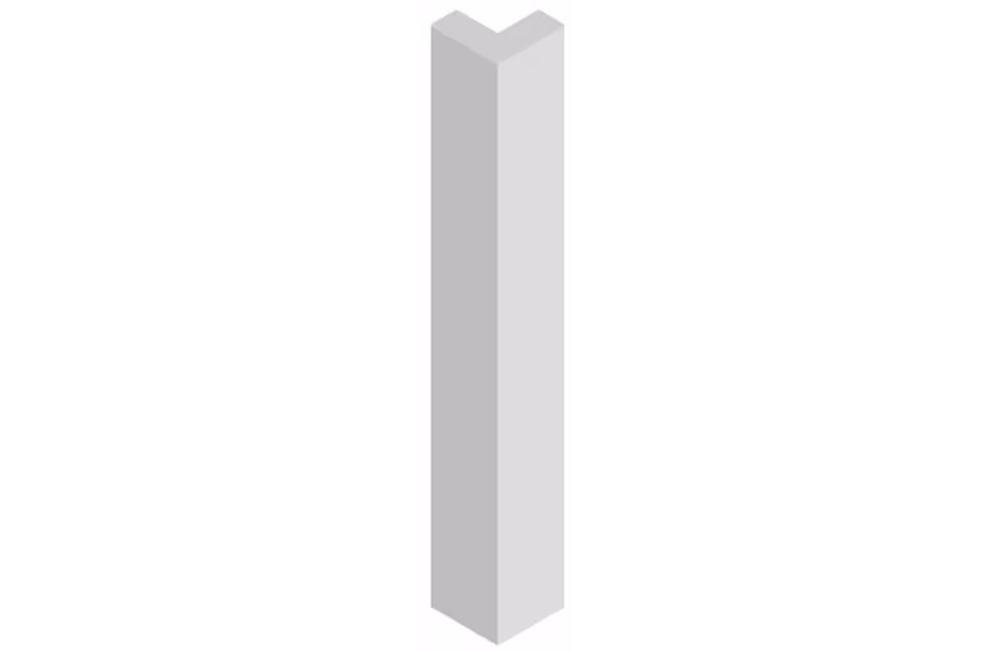 Zola Half Height External Corner Post 325 X 46 X 46