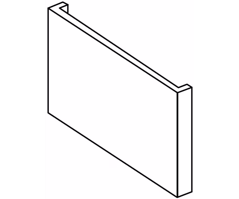 Porter End panel 325x1200x46mm