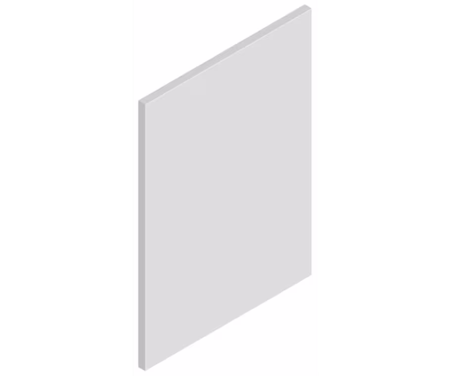 Strada Plain Wall End Panel