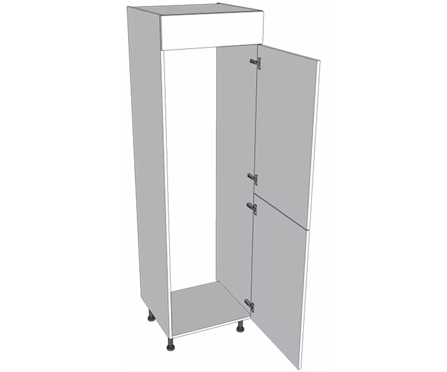 Medium fridge freezer housing 1970mm high with doors/drawer fronts